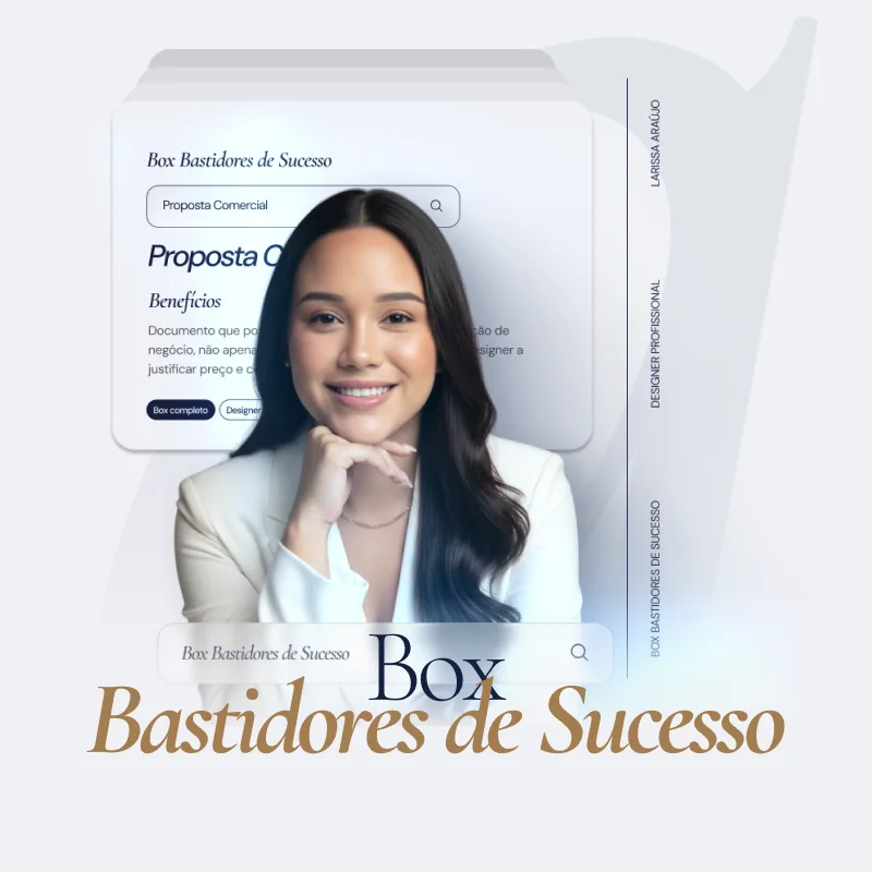 Box Bastidores de Sucesso — material físico autoral